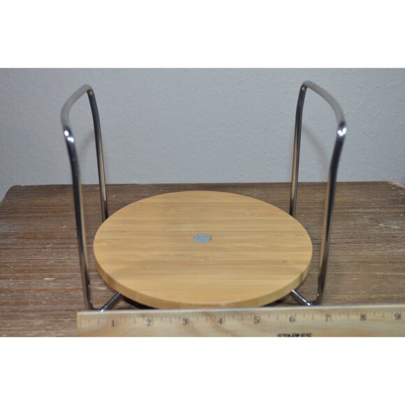 IKEA Variera Plate Holder Dish Organiser Bamboo Drawer Shelf 21-31cm Organizer - Picture 4 of 10